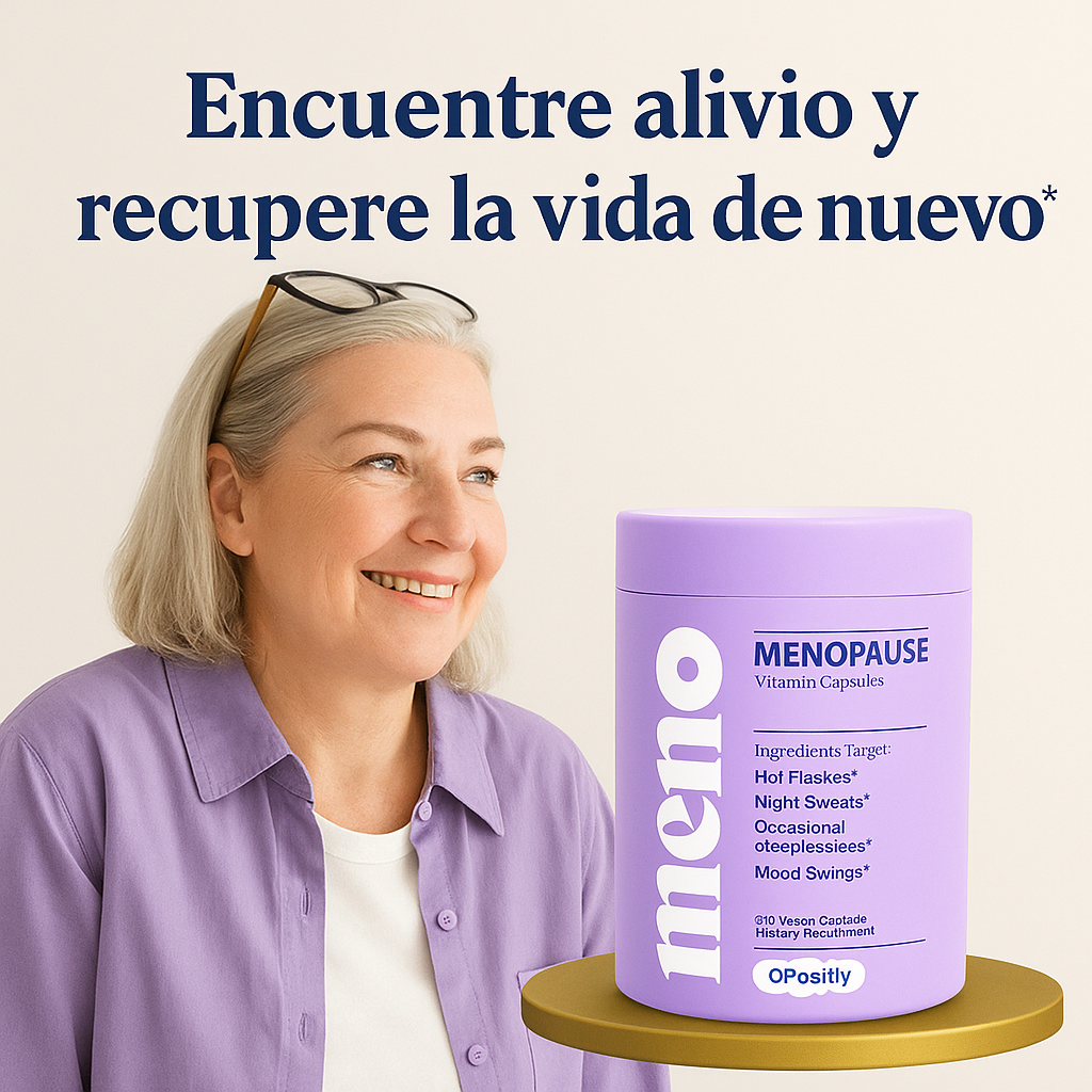 ✨ MENO – Suplemento avanzado para la menopausia ✨