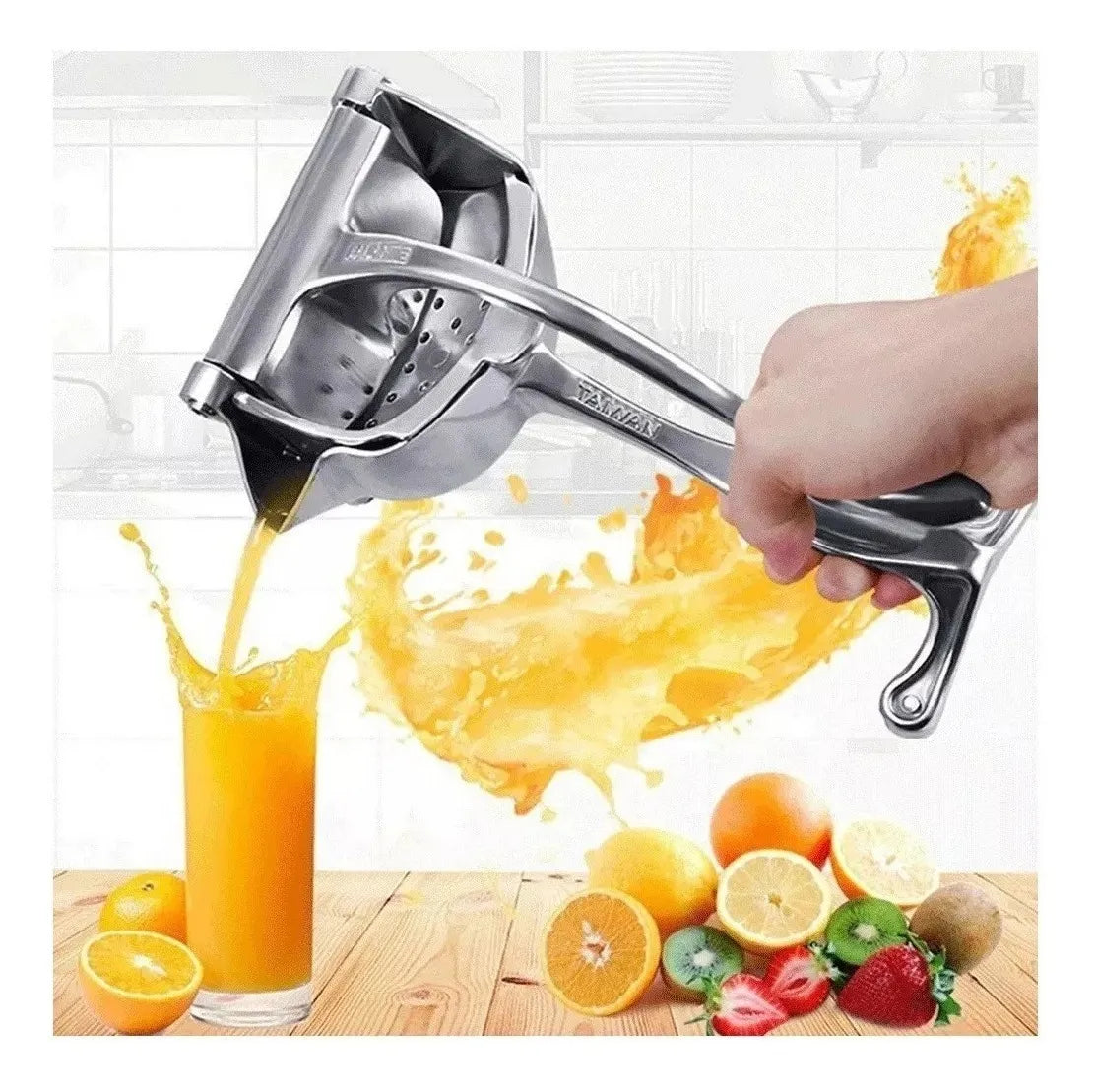 Extractor metálico de zumos de fruta premium