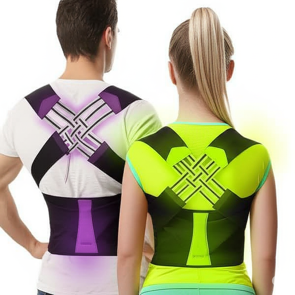 CORRECTOR DE POSTURA ORTOPÉDICO – UNISEX Y AJUSTABLE