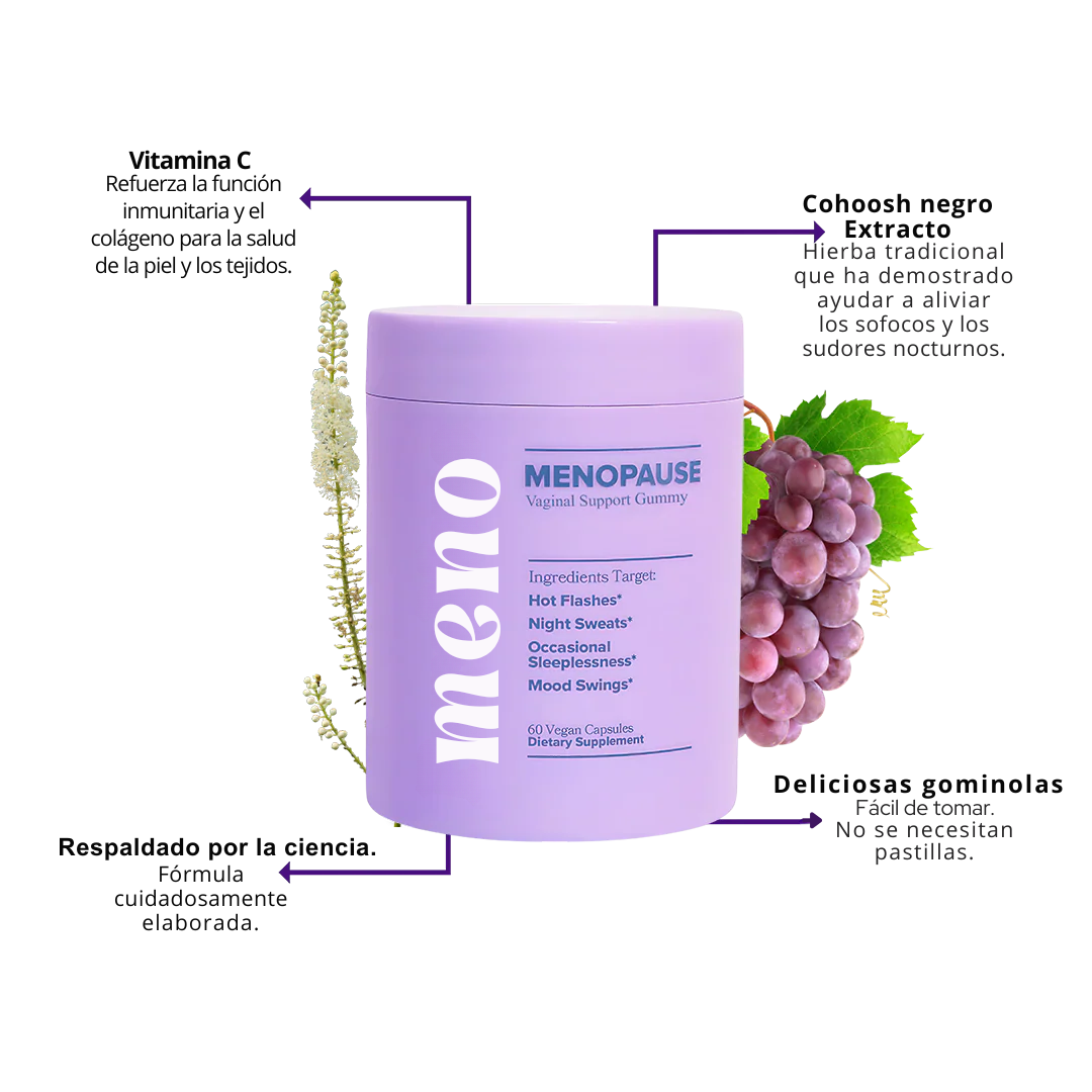 ✨ MENO – Suplemento avanzado para la menopausia ✨