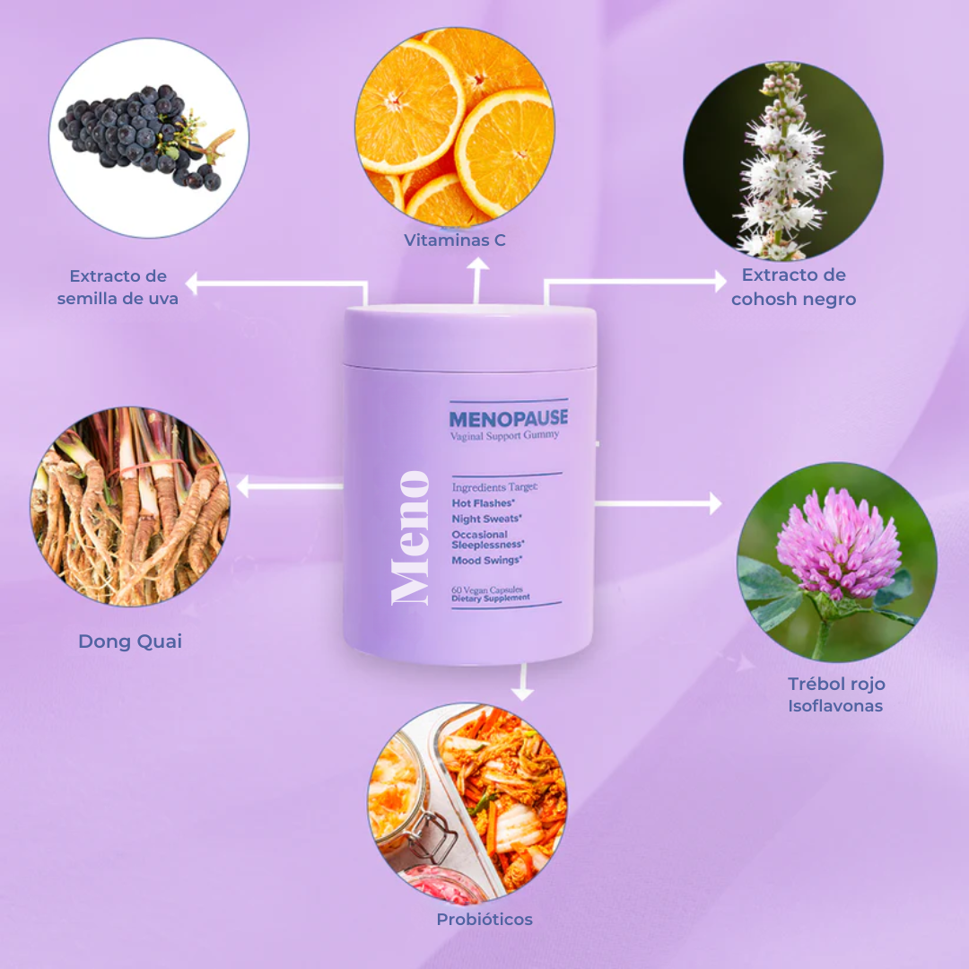 ✨ MENO – Suplemento avanzado para la menopausia ✨