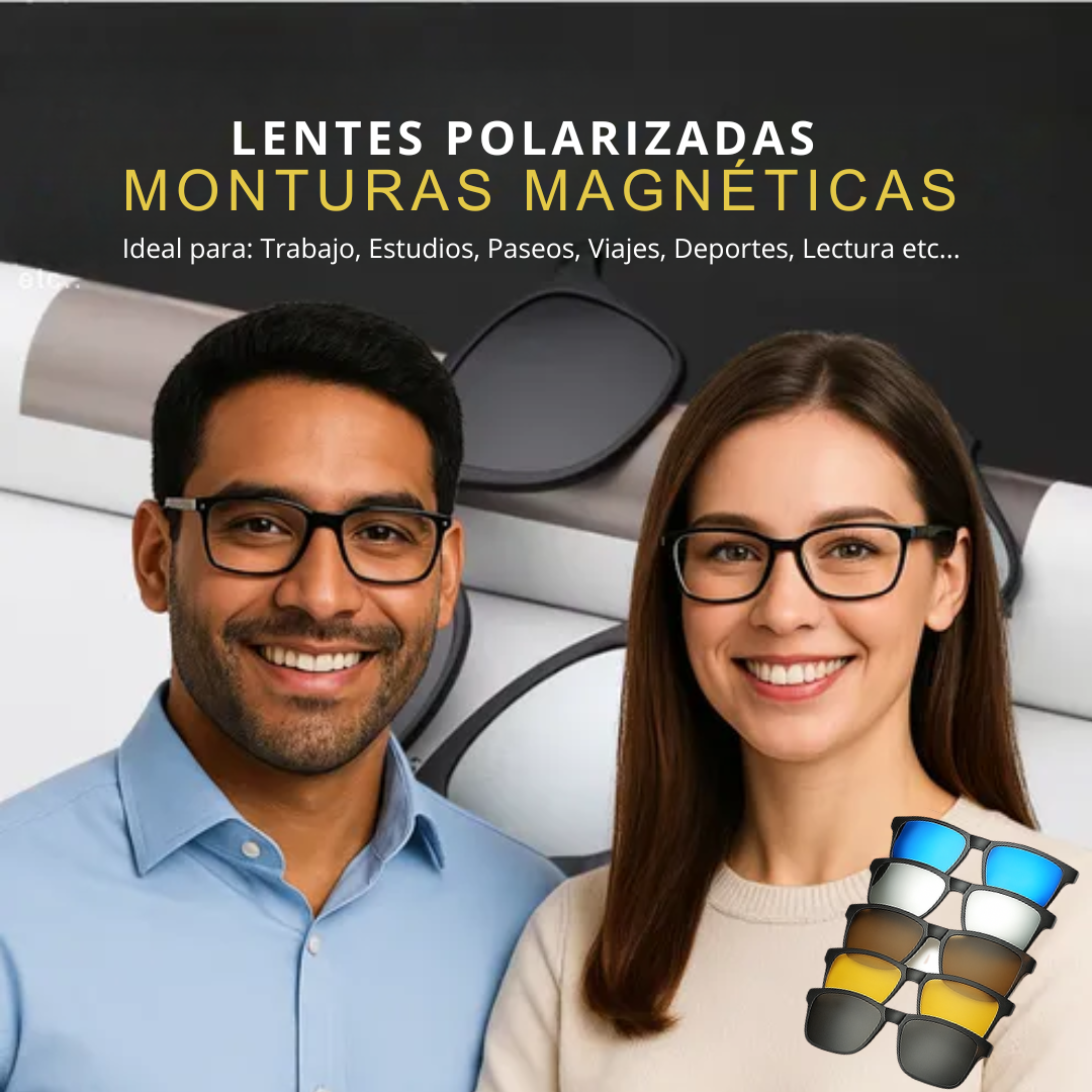 Visión Total 6-en-1 – ¡Unas gafas, todas las soluciones! Protección, estilo y comodidad en un solo accesorio.