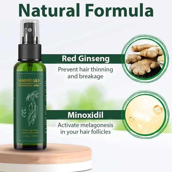 Tratamiento natural para estimular el crecimiento y detener la caída del cabello ¡Compre 1 y llévese 2!
