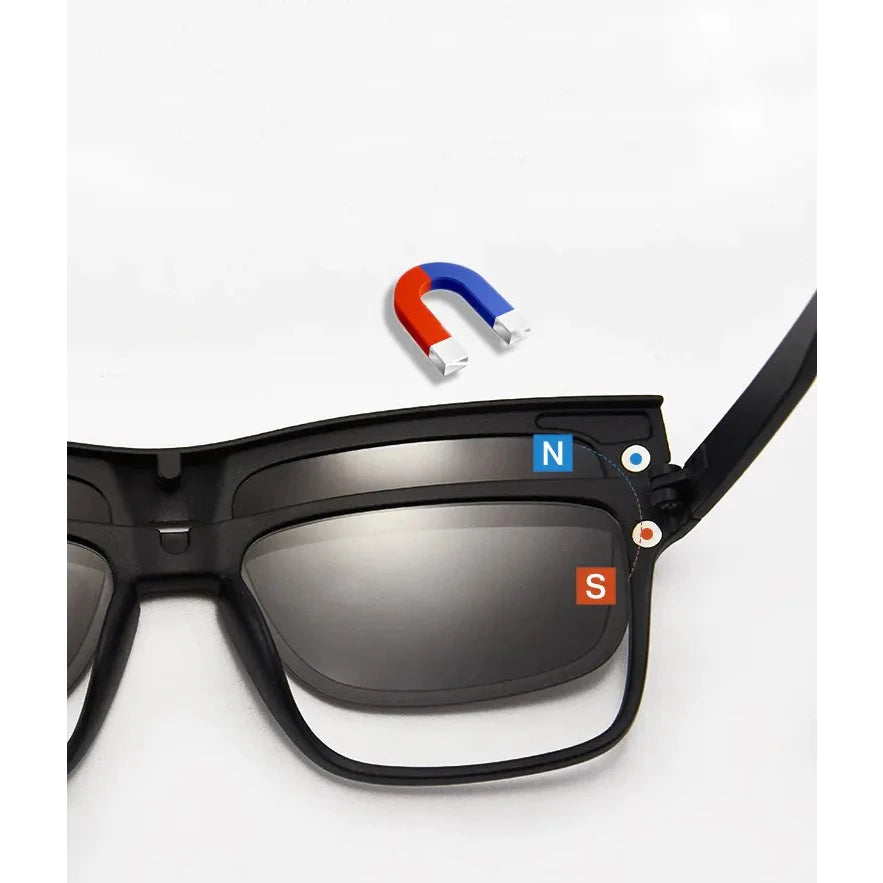 Visión Total 6-en-1 – ¡Unas gafas, todas las soluciones! Protección, estilo y comodidad en un solo accesorio.