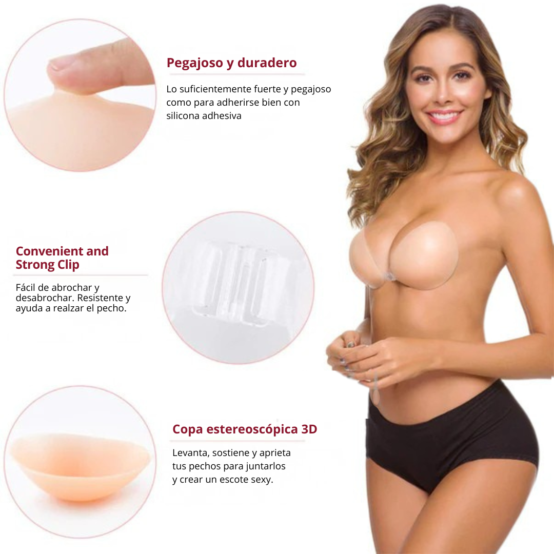 👙 Brasier Invisible SensuLift™ Porque sentirte sexy nunca fue tan cómodo.