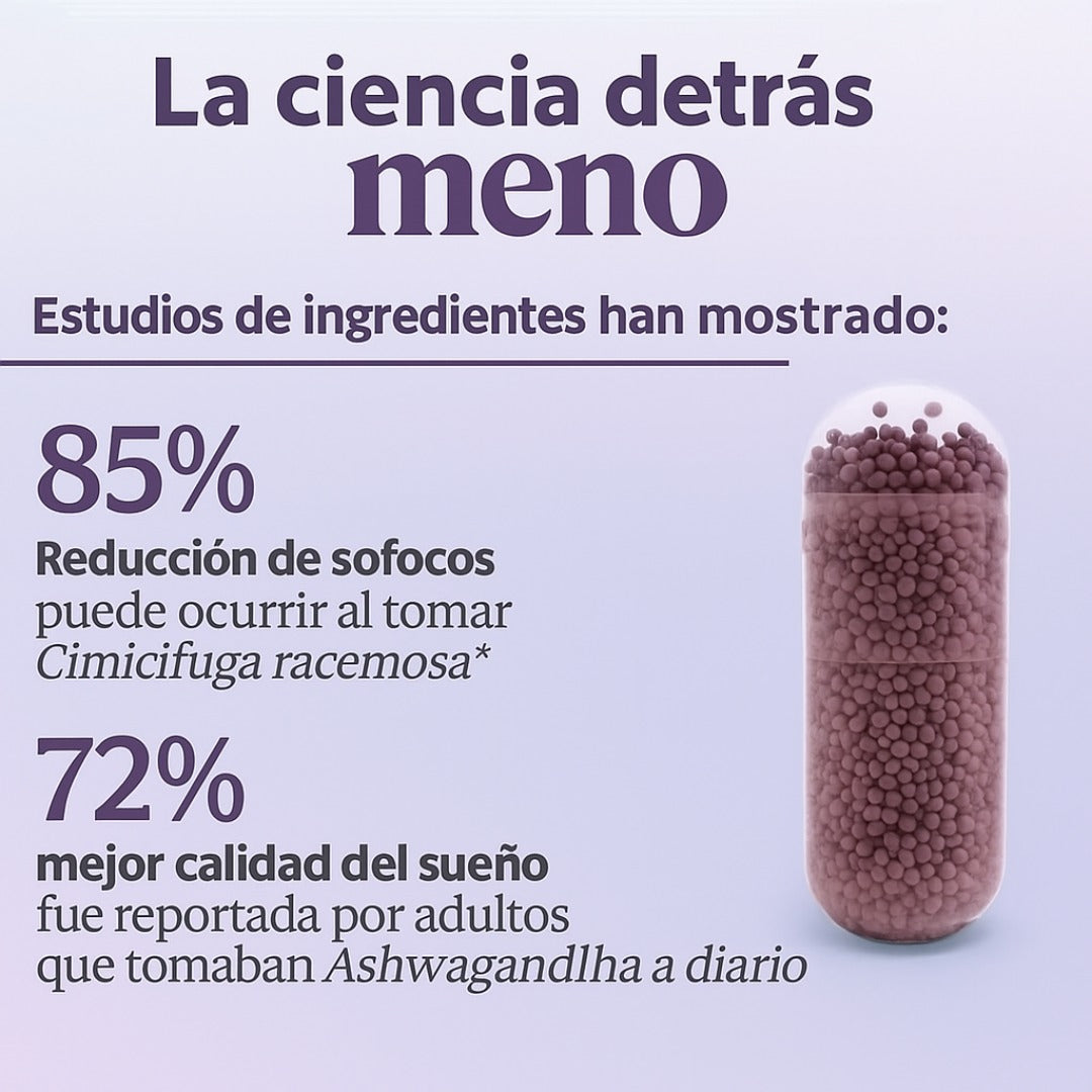 ✨ MENO – Suplemento avanzado para la menopausia ✨