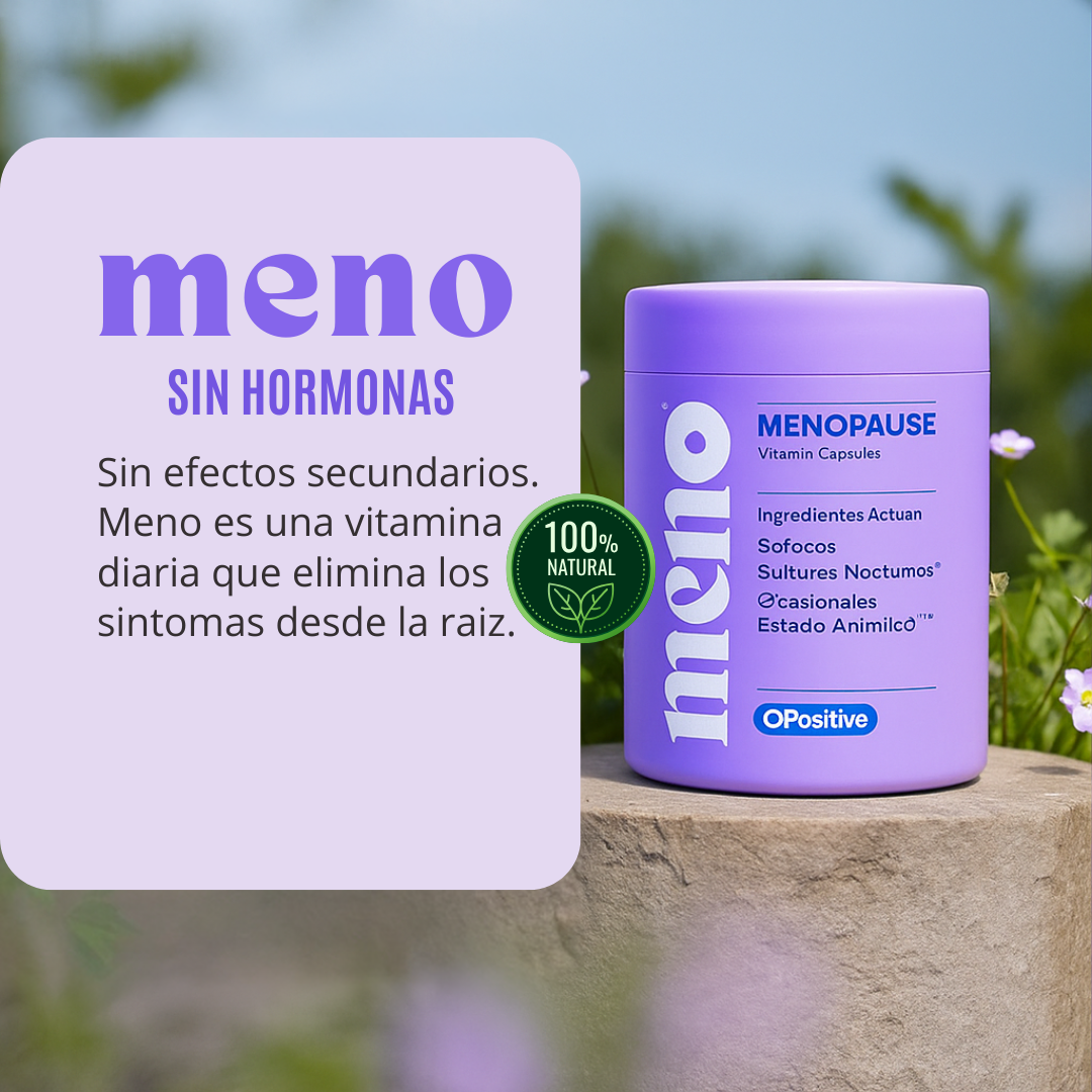 ✨ MENO – Suplemento avanzado para la menopausia ✨